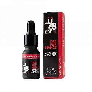 JJ68 Performance Olej 24% CBD + 5% CBG 10 ml