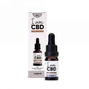 I am CBD Full Spectrum CBD konopný olej 10% 10 ml