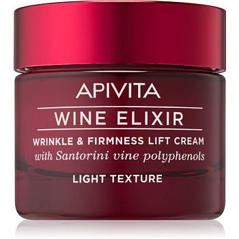 Apivita Wine Elixir Santorini Vine lehký protivráskový krém se zpevňujícím účinkem  50 ml