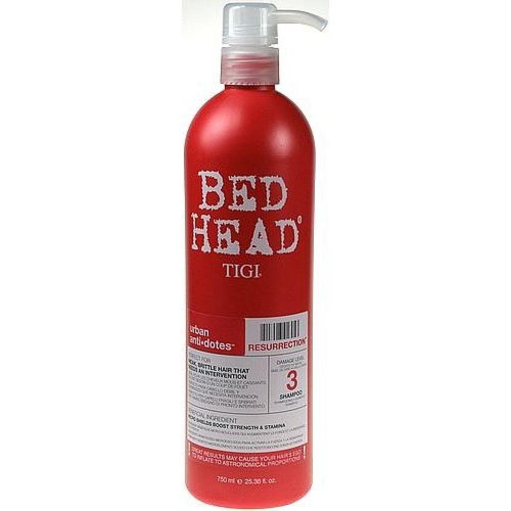 Tigi Bed Head Resurrection Shampoo 750ml Šampon pro velmi oslabené vlasy