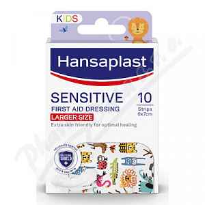 Hansaplast Sensitive Zvířátka Large Náplast 10ks