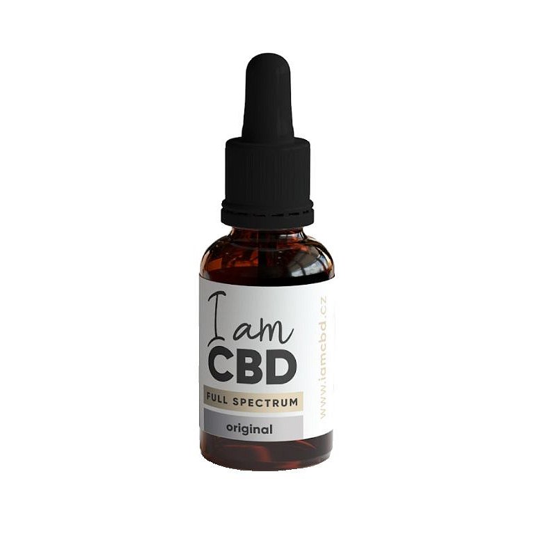 I am CBD Full Spectrum CBD konopný olej 5% 10 ml