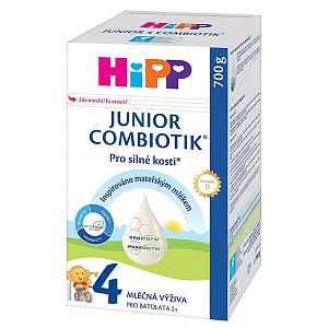 HiPP 4 Junior Combiotik mléčná výživa 700g - balení 4 ks