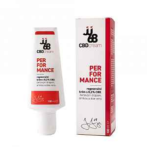 JJ68 Performance Regenerační krém 0,2% CBD 100 ml