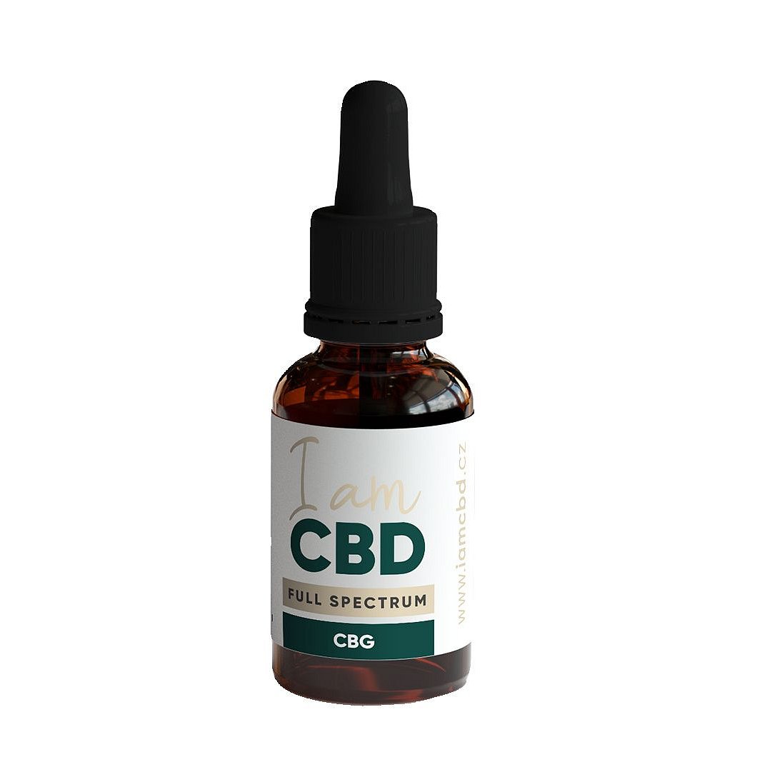 I am CBD Full Spectrum CBG konopný olej 10% 10 ml