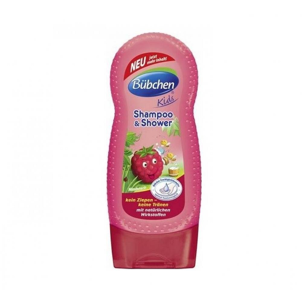 BÜBCHEN šampon a sprchový gel pro děti malina 230 ml