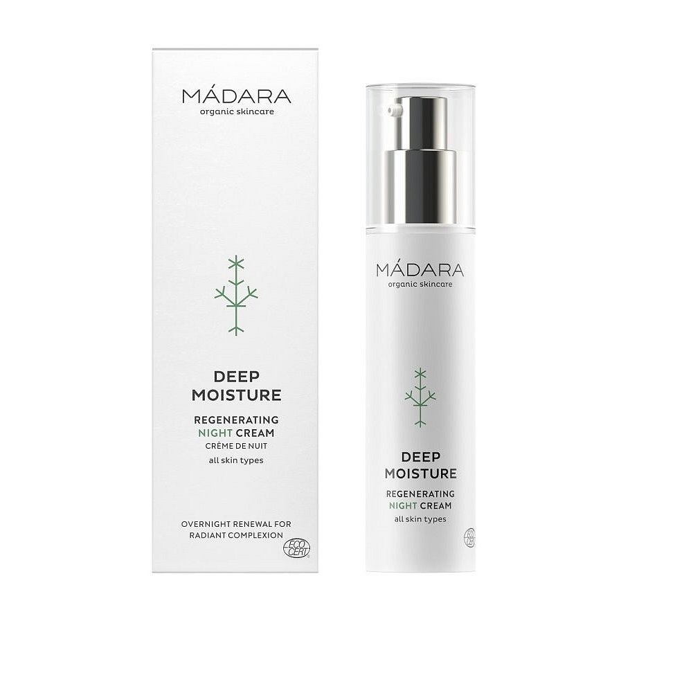 MÁDARA DEEP MOISTURE regenerační noční krém 50 ml