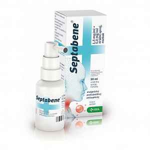 Septabene 1.5mg/ml+5.0mg/ml orm.spr.sol.1x30ml