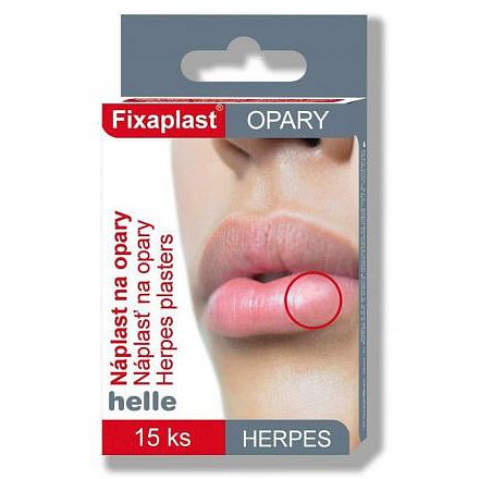 Náplast Fixaplast HERPES na opary 15ks