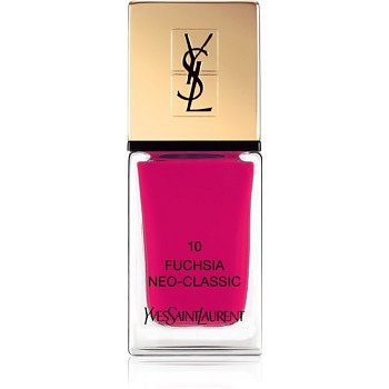 Yves Saint Laurent La Laque Couture lak na nehty odstín 10 Fuchsia Neo-Classic 10 ml