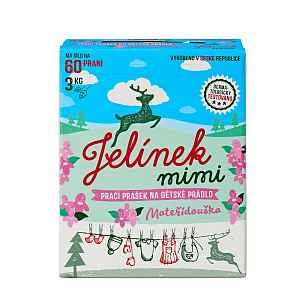 Jelínek mimi Prací prášek mateřídouška 3 kg