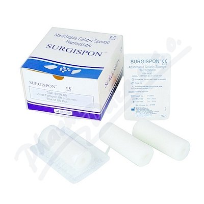 Surgispon Tampon 80x30mm 6ks