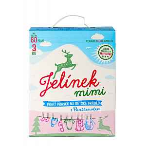 Jelínek mimi Prací prášek s panthenolem 3 kg