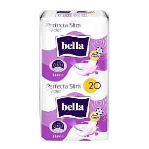 Bella Perfecta Slim Violet hygienické vložky 20 ks