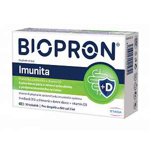 Biopron 9 Immunity s vitaminem D3 30 tobolek