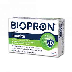 Biopron 9 Immunity s vitaminem D3 30 tobolek