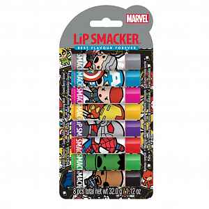 Lip Smacker Avangers party pack balzámy na rty 8x4 g