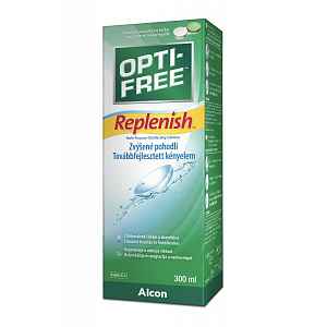 Opti free Replenish roztok 300 ml + pouzdro na čočky