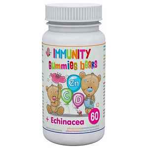 Clinical Immunity Gummies bears + Echinacea 60 ks