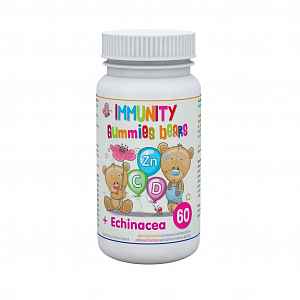 Clinical Immunity Gummies bears + Echinacea 60 ks