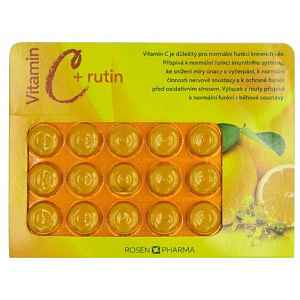 Rosen C+rutin 400 mg dražé 15