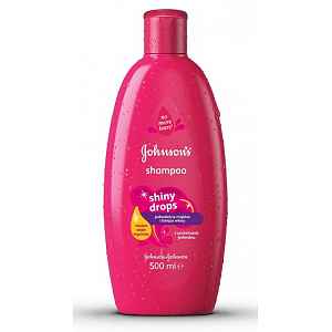 JOHNSONS Shiny Drops šampon 500 ml