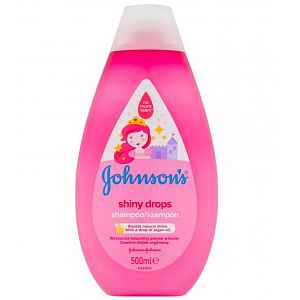 JOHNSONS Shiny Drops šampon 500 ml