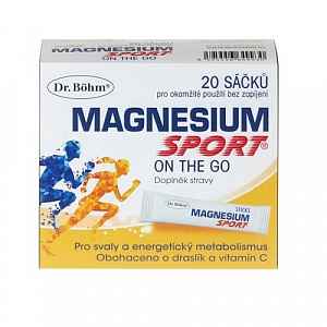 Dr.böhm Magnesium Sport On The Go 20 Sáčků