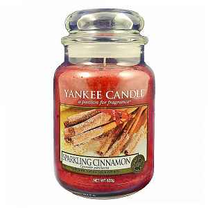 YANKEE CANDLE Sparkling Cinnamon Classic velký 623 g