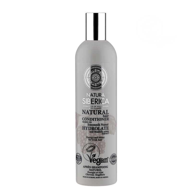 Natura Siberica Kondicionér pro unavené a slabé vlasy 400 ml