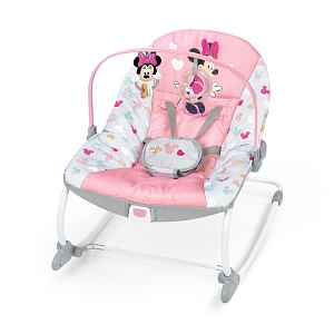 DISNEY BABY Houpátko vibrující MINNIE MOUSE Forever Besties™ 0m+ do 18 kg