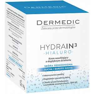 Dermedic H3 Hydr. krém s hloubkov. účinkem SPF 15 50 g