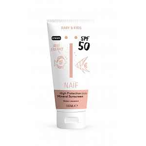 NAIF Ochranný krém na opalování pro děti a miminka SPF50 100 ml