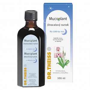 Mucoplant Jitrocelový sirup Na dobrou noc 100ml