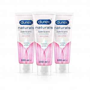 Durex Naturals Sensitive intimní gel 100 ml 2+1