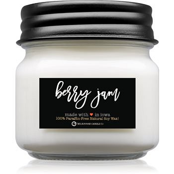 Milkhouse Candle Co. Farmhouse Berry Jam vonná svíčka Mason Jar 198 g