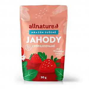 Allnature Jahody sušené mrazem 30 g