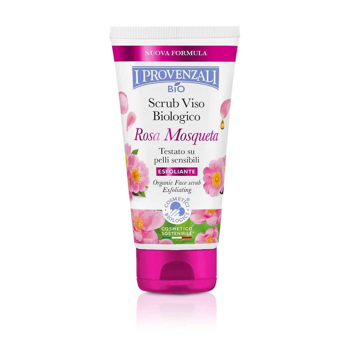 I Provenzali BIO Pleťový peeling Rosa 75 ml