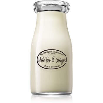 Milkhouse Candle Co. Creamery White Tea & Ginger vonná svíčka Milkbottle 228 g