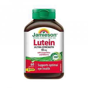 Jamieson Lutein se zeaxantinem a borůvkami 60 kapslí