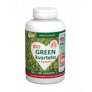 Astina BIO Green Kvarteto s kurkumou 360+180 tablet