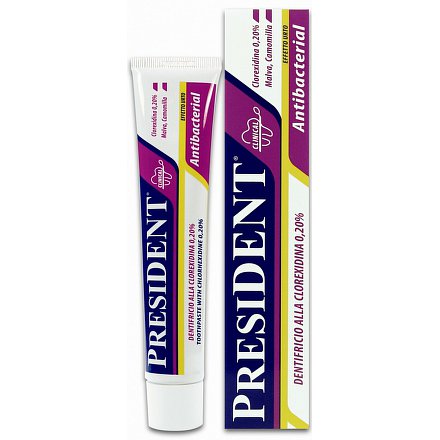 PresiDENT Zubní pasta Antibakteriální 75 ml