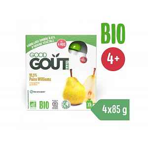 GOOD GOUT BIO Hruška 4x85 g