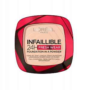 Loréal Paris Infaillible Fresh Wear 24H Foundation in a Powder odstín 180 Rose Sand make-up v pudru 9 g