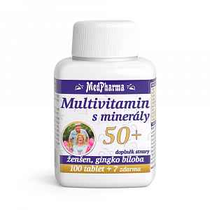 MedPharma Multivitamin s minerály 50+ tbl.107