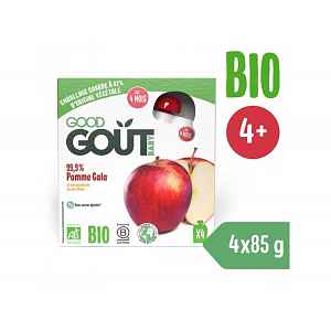 GOOD GOUT BIO Jablko 4x85 g