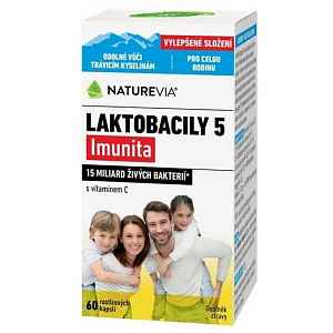 Naturevia Laktobacily 5 Imunita Cps.60