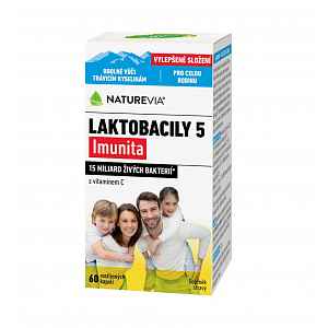 Naturevia Laktobacily 5 Imunita Cps.60