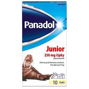 Panadol Junior 10 čípků