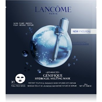 Lancôme Génifique Advanced omlazující a rozjasňující maska s hydratačním účinkem Hydrogel Melting Mask 28 g